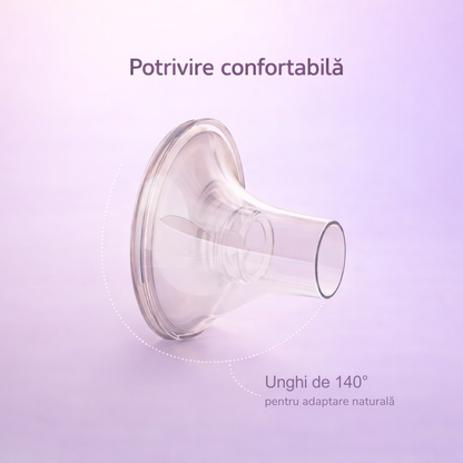 PrietenBebe - Pompa sân electrică dublă Comfort+ Set Complet