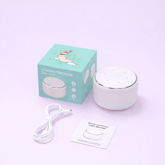 PrietenBebe – Dispozitiv Sunete Albe și Lumină de Veghe