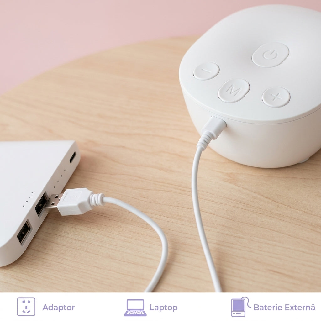 Optiuni incarcare USB Pompa de san