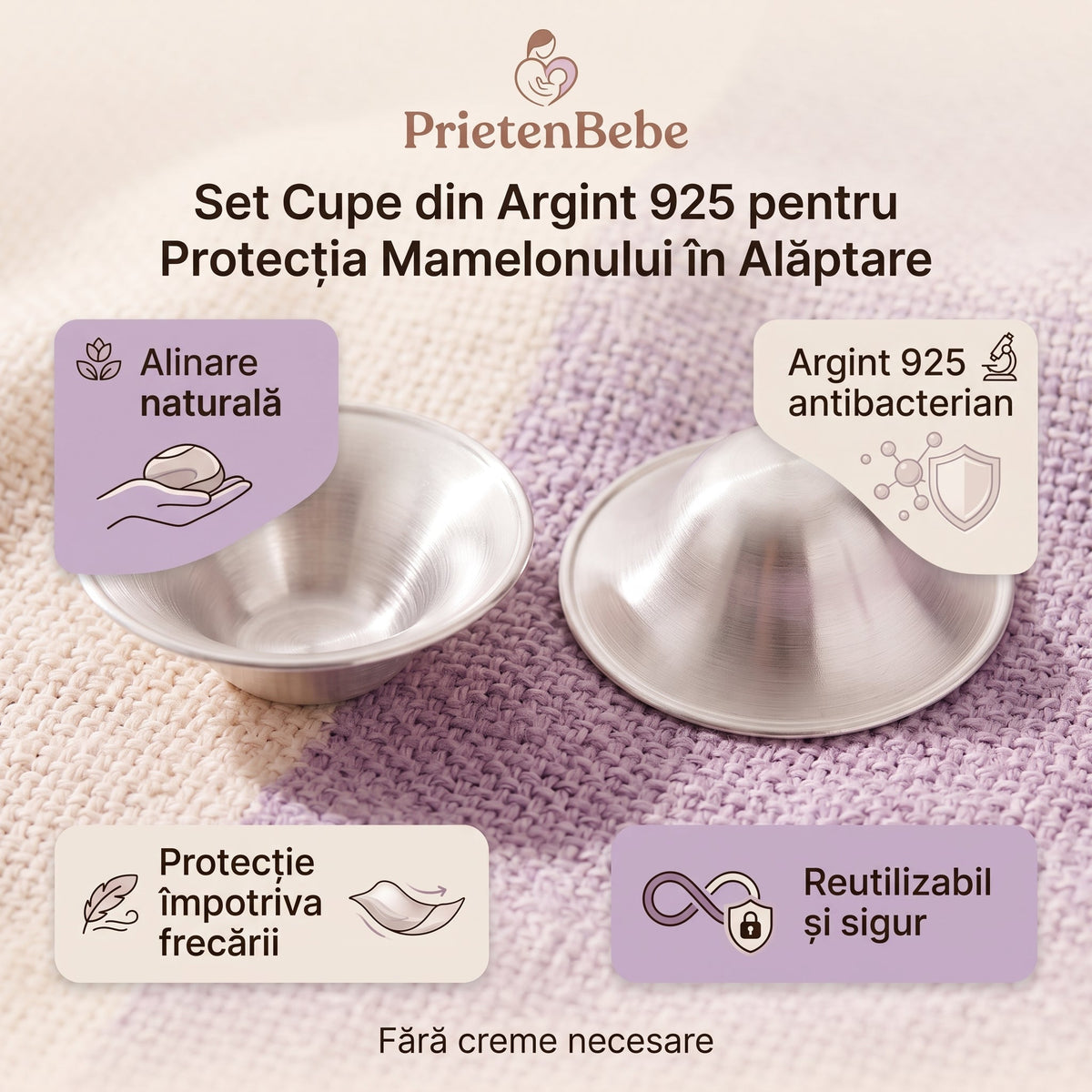 Beneficii Cupe Argint 925