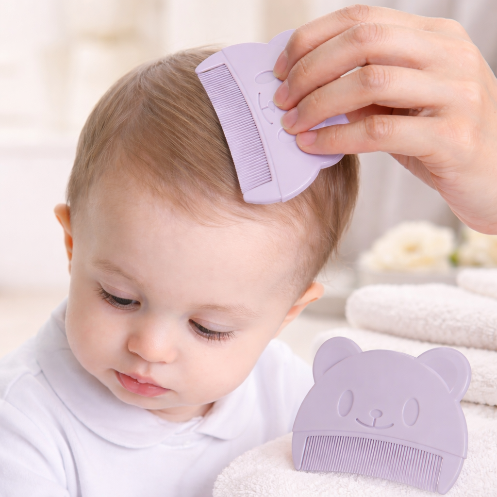 PrietenBebe – Pieptăn pentru îndepărtarea crustelor