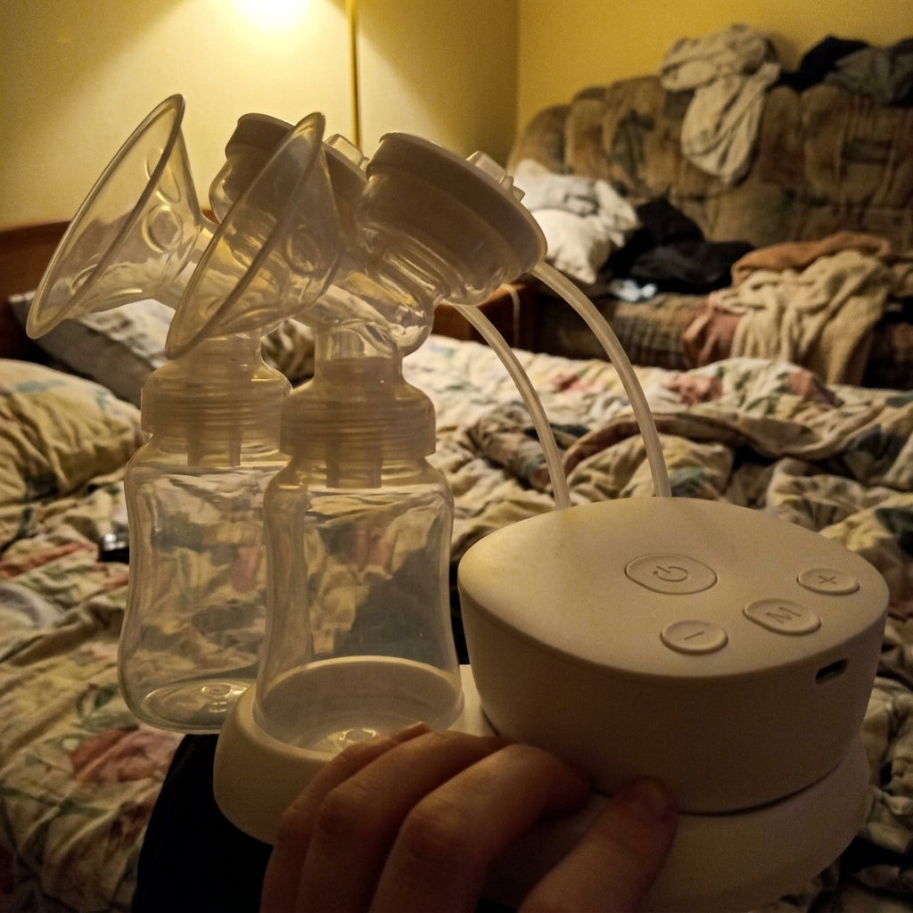 Customer review photo 2: Pompa de san electrica dubla, Functie Masaj, 9 Nivele
